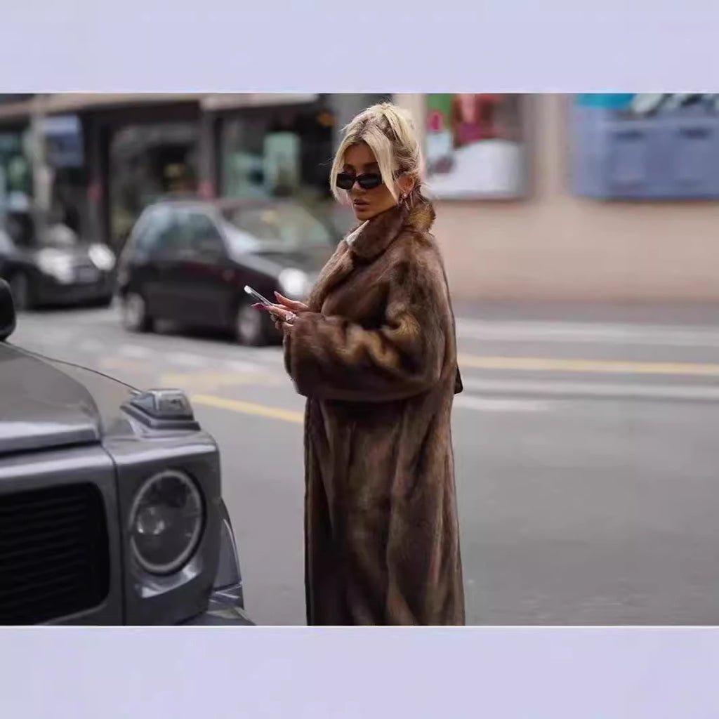 The Empress Mink™ Longline Coat