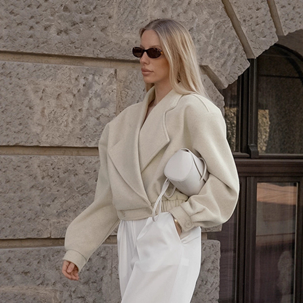 The Metro Tailored™ Wool Blazer Coat