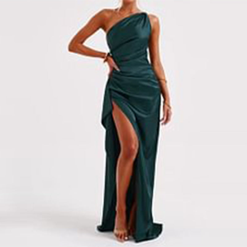 The Arctic Sculpt™ Silk Dress