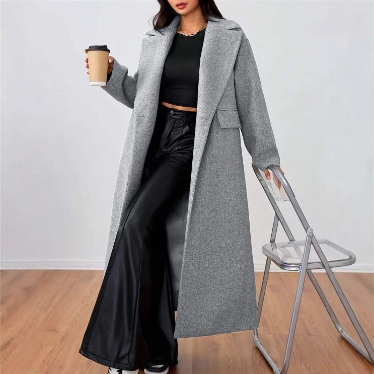 The Arctic Grace™ Long Lapel Coat