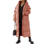 The Nordic Cloud Zip-Up Maxi Coats