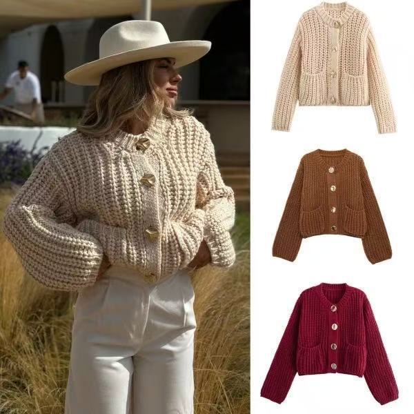 The Boulevard Button™ Cardigan Coat