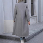 The Nordic Silhouette™ Slim Wool Coat