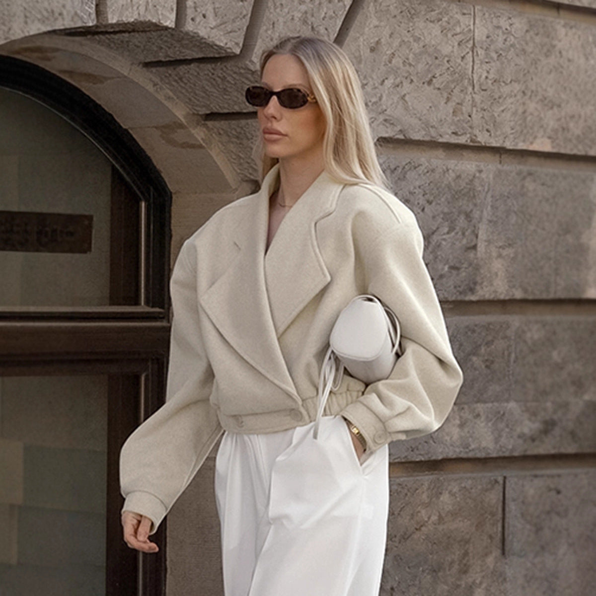 The Metro Tailored™ Wool Blazer Coat