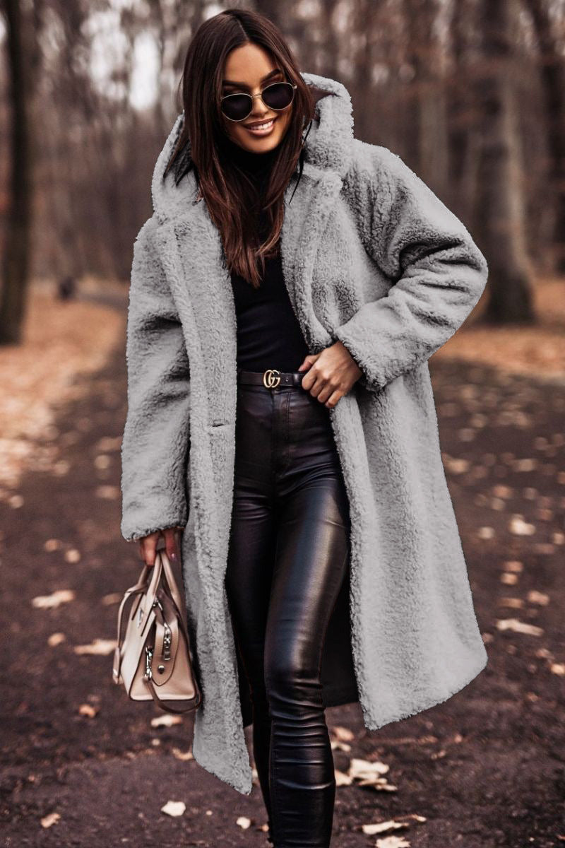 The Arctic Teddy™ Plush Overcoat
