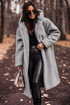 The Arctic Teddy™ Plush Overcoat